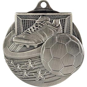 Boot Ball Power Strike Silver Medal 70mm