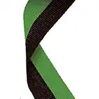 Black Green Ribbon