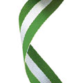 Green White Green Ribbon