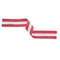 Red White & Red Ribbon