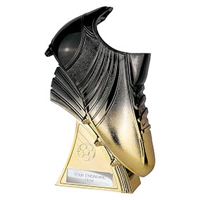 Power Football Boot Trophy Black to Gold 250mm