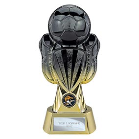 Gold Tournament Boot Ball Trophy 245mm