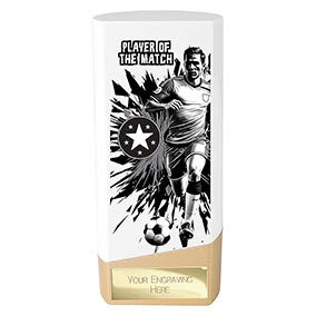Player of the Match White Prime 160mm