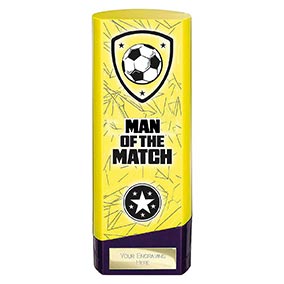 Yellow Prime Man of the Match 190mm