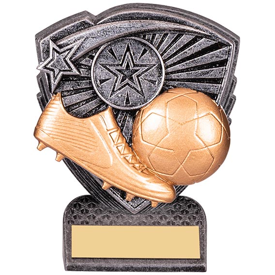 Mini Utopia Gold Boot Ball 10cm