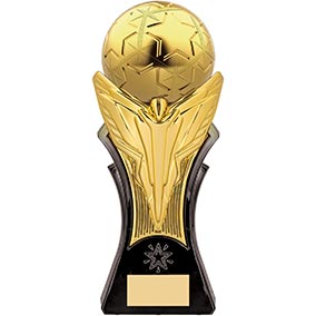 Victory Strike Gold Football Trophy 25cm