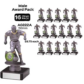 Silver Male Team Pack 150mm