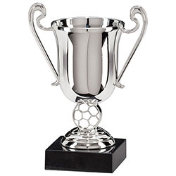 Champions Silver Plastic Cup 130mm
