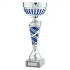 Charleston Cup Silver & Blue 305mm