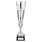 Revolution Lazer Cut Cup Silver 405mm