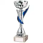 Empire Cup Silver & Blue 250mm