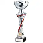 Dominion Cup Silver & Red 225mm