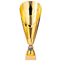 Rising Stars Deluxe Plastic Lazer Cup Gold 295mm