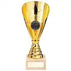 Rising Stars Premium Plastic Trophy Gold 185mm