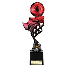 Red Innov8 Football Trophy 250mm
