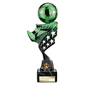 Green Innov8 Football Trophy 230mm