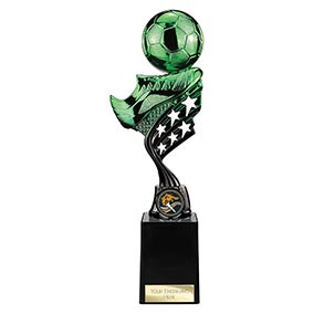 Green Innov8 Football Trophy 275mm