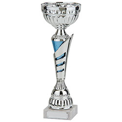 Vanquish Silver & Blue Cup 285mm