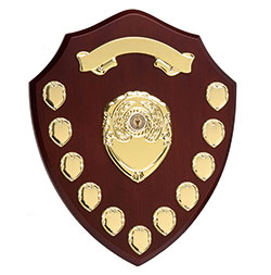 Rosewood Gold Triumph14 Gold Annual Shield  355mm