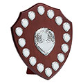 Rosewood Silver Triumph14 Silver Annual Shield 355mm