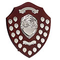 Rosewood Silver Triumph16 Silver Annual Shield 405mm