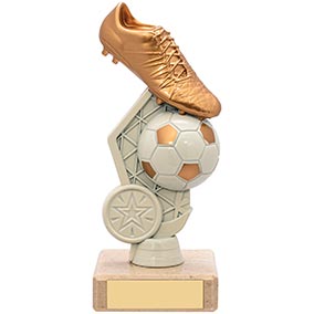 165mm Gold Hex Boot White Ball Award 