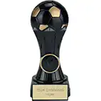 Black and Gold Gem Football 125mm