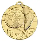 Gold Target Futsal Medal 50mm