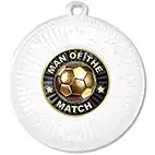 White Star Man Of The Match Medal 50mm