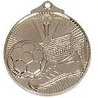 Silver Horizon Soccer Medal 52mm