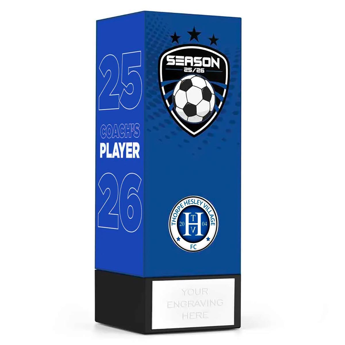 Blue Geo Icon Coach's Player