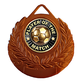 50mm Player of the Match Bronze Medal