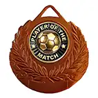 50mm Player of the Match Bronze Medal