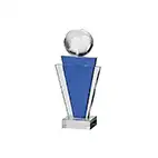 Gauntlet Football Crystal Award 160mm