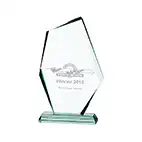 Discovery Jade Crystal Award 190mm