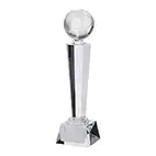 Interceptor Football Crystal Award 255mm