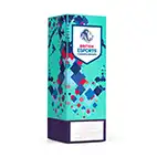 Teal Geo Custom Trophy 17cm