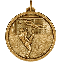 Goal scorer football medal 56mm