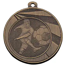 Striker and Ball Medal Bronze 50mm