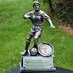 Silver Girls Football Figure 115mm