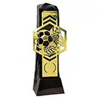 Black Gold Henge Football Hex 23cm