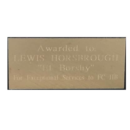 Individual Engraved Plate 5.00