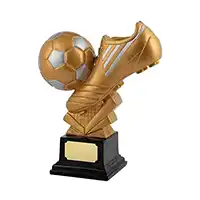 Gold Silver Football Boot Award 250mm