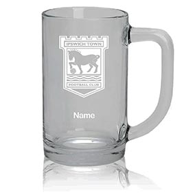 Ipswich Town FC Glass Tankard