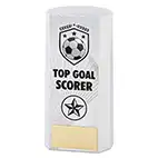Top Goal Scorer Blanc Block 15cm