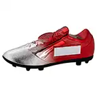 Sleek Silver Red Football Boot 171mm