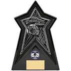 Starforce Black Beautiful Game Trophy 20cm