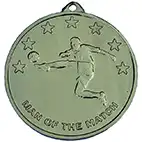 Gold Man Of The Match Football Medal 50mm