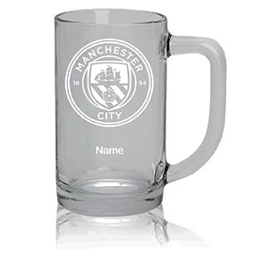 Manchester City FC Glass Tankard