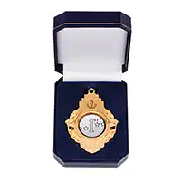 Vitoria Medal In Box Gold 90mm